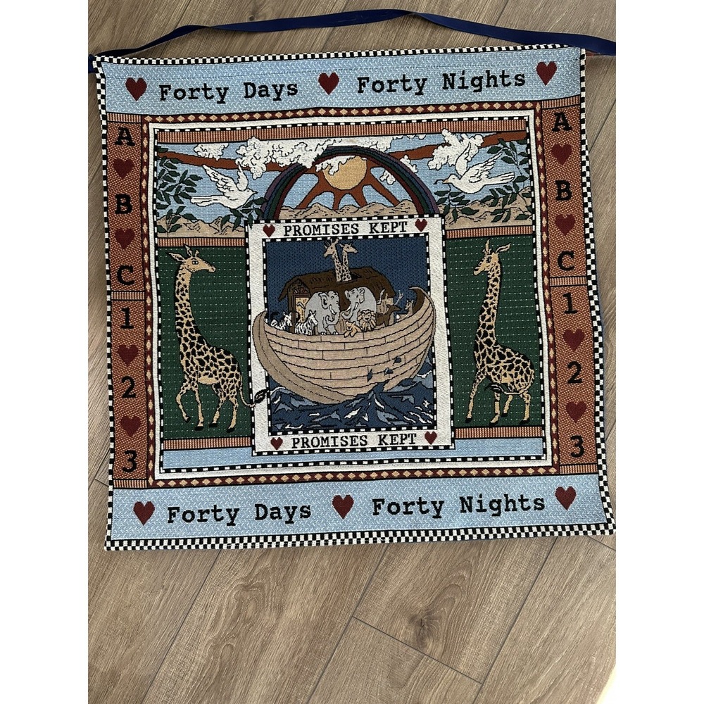 Noah's Ark Tapestry, Forty Days Forty Nights, Promises‎ Kept